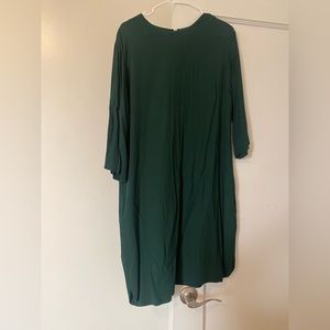 & other stories - Forest Green Knee length dress